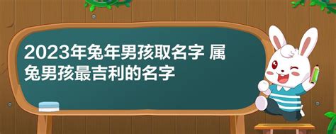 兔年取名字|2023兔年男宝宝取名起名字大全：沉稳霸气的男孩名。